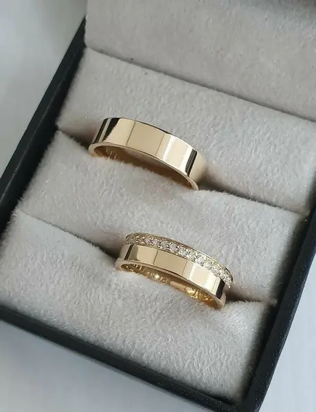 عکس حلقه ازدواج لاکچری