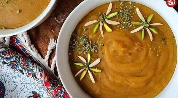 عکس تزیین حلوا و کاچی