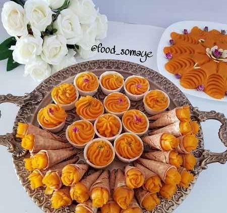 عکس تزیین حلوا و کاچی