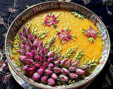 عکس تزیین حلوا و کاچی