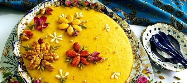 عکس تزیین حلوا و کاچی
