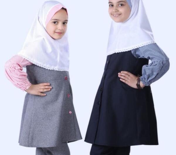 عکس مدل سارافون فرم مدرسه