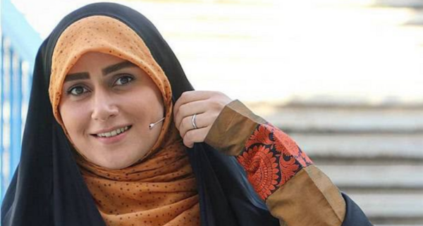 عکس مجری زن چادری سلام صبح بخیر