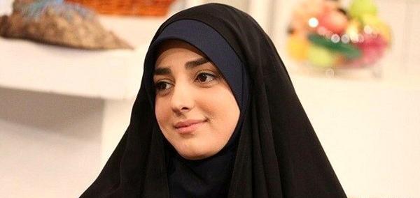 عکس مجری زن چادری سلام صبح بخیر