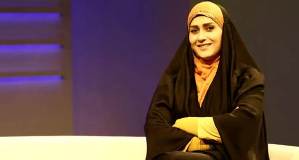 عکس مجری زن چادری سلام صبح بخیر