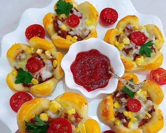 عکس های تزیین پیتزا