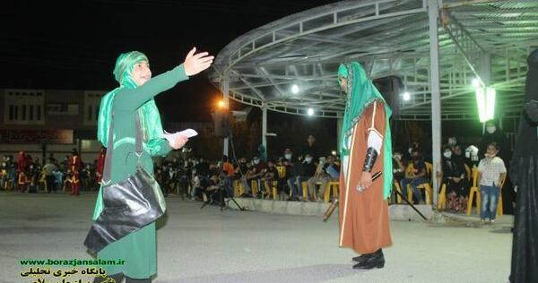 عکس تعزیه خوانی حضرت عباس