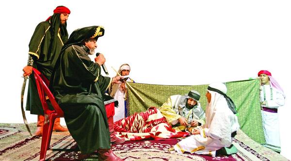 عکس تعزیه خوانی حضرت عباس