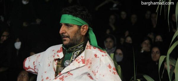 عکس تعزیه خوانی حضرت عباس