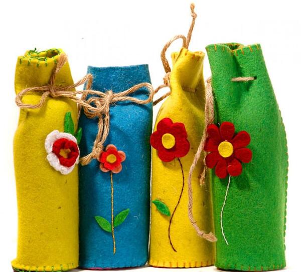 عکس جامدادی ساده با نمد