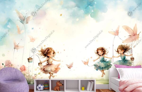 عکس کاغذ دیواری فانتزی