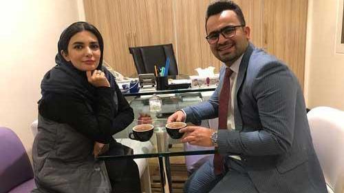 عکس همسر جدید معصومه تیموری
