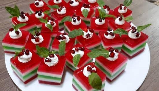 عکس تصاویر ژله شب یلدا