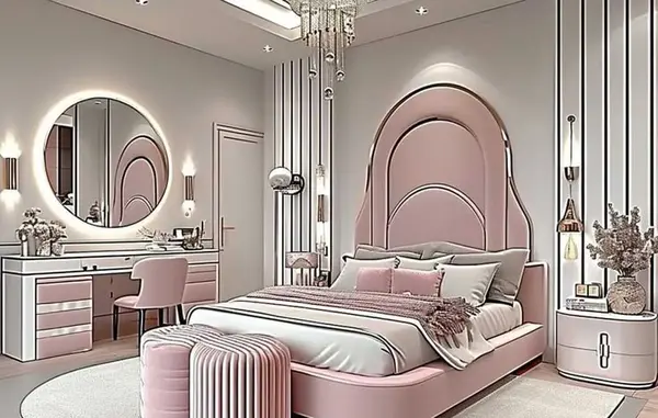 عکس اتاق خواب دخترانه