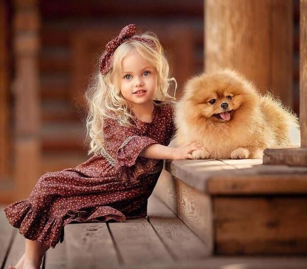 عکس دختر زیبا برای پروفایل بچه