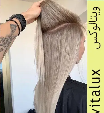 عکس رنگ مو استخوانی دودی