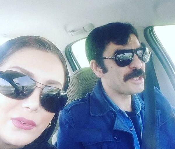 عکس رویا میرعلمی و فرزندش