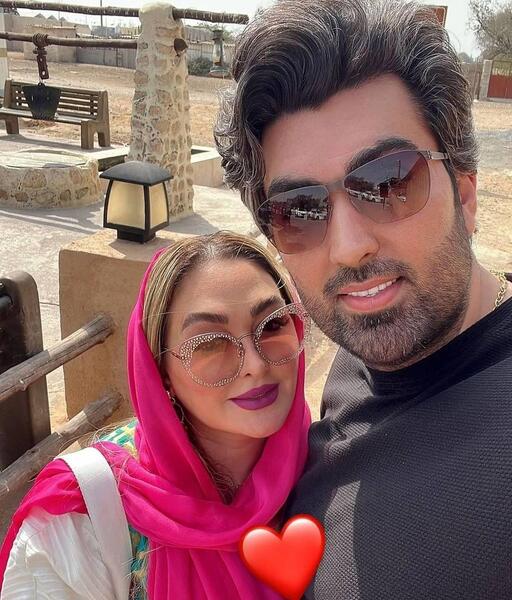 عکس همسر اول الهام حمیدی