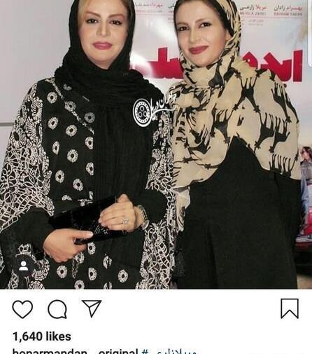 عکس خاله شادونه و خواهرش