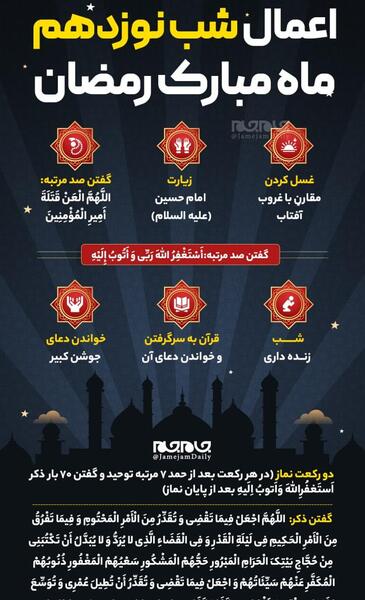 عکس پروفایل برای شب نوزدهم ماه رمضان