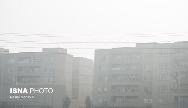عکس آلودگی هوای اهواز