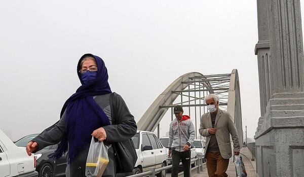 عکس آلودگی هوای اهواز
