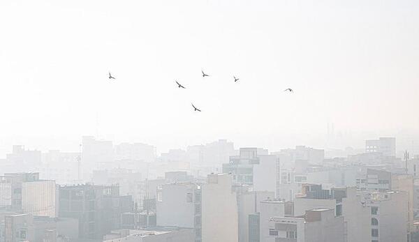 عکس آلودگی هوای اهواز