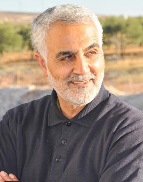 عکس شهید سلیمانی کیفیت بالا