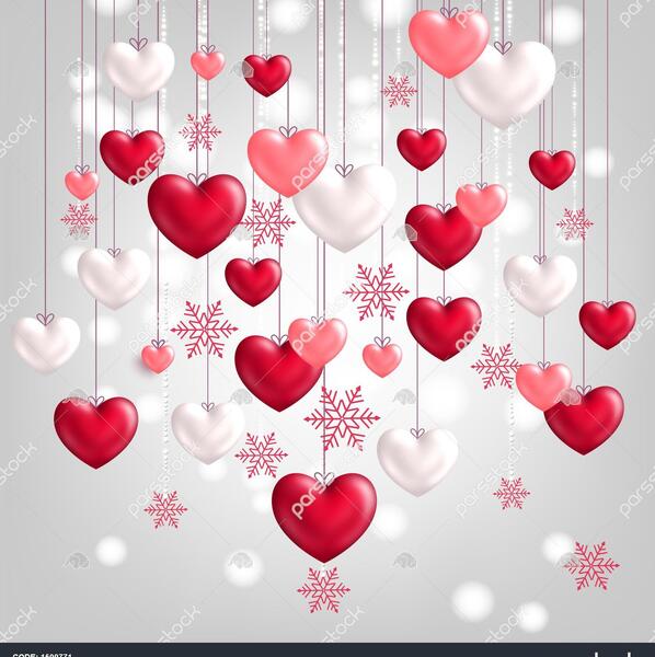 عکس قلب عاشقانه قرمز