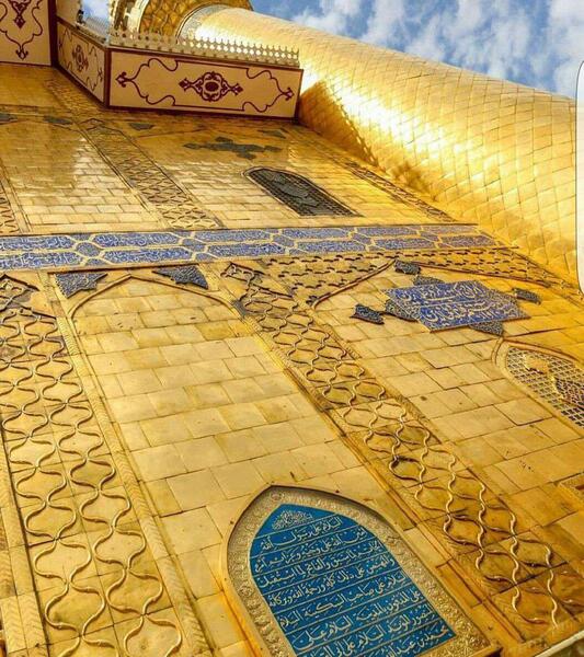 عکس نوشته علی آن شیر خدا