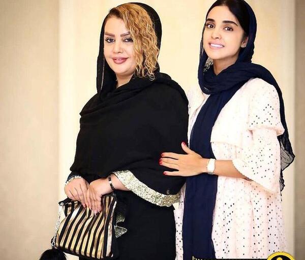 عکس الهه حصاری و پدرش