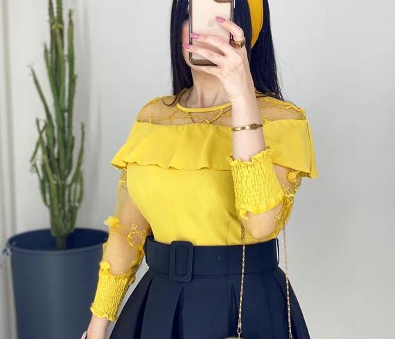 عکس شومیز دامن کوتاه