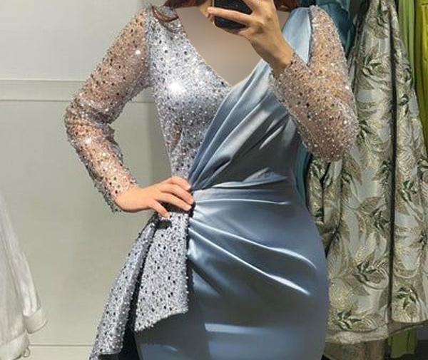 عکس لباس مجلسی صدفی