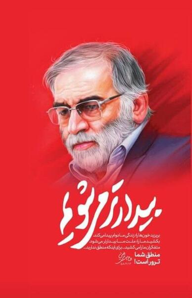 عکس شهید فخری زاده با کیفیت بالا