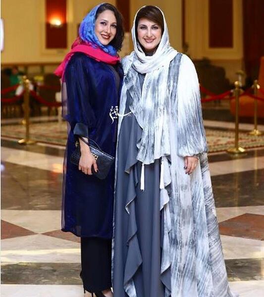 عکس فاطمه گودرزی و همسرش و فرزندانش