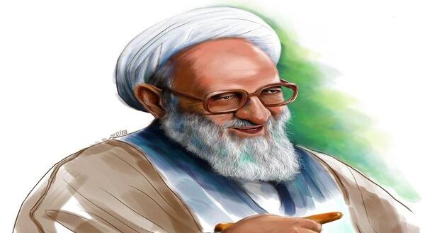 عکس لایه باز علامه حسن زاده آملی
