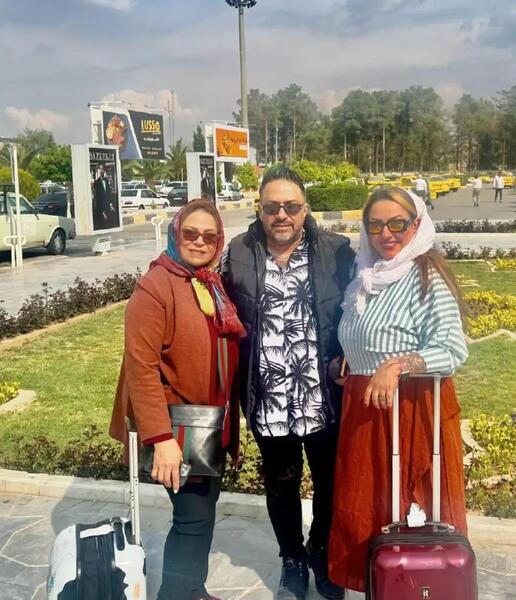 عکس جمشید اسماعیل خانی وهمسرش