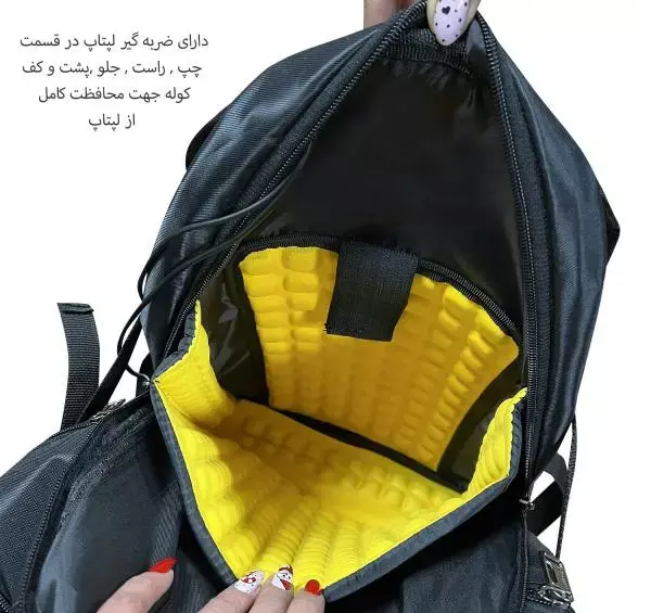 عکس کیف مدرسه سیاه