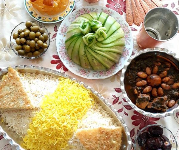 عکس غذا قورمه سبزی