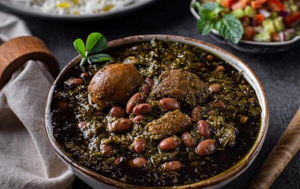 عکس غذا قورمه سبزی