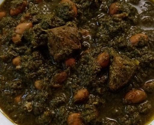 عکس غذا قورمه سبزی