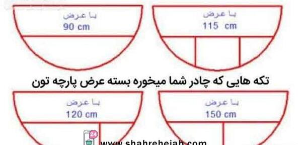 عکس آموزش چادر