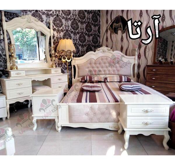 عکس تخت خواب دو نفره