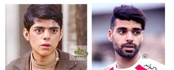 عکس بچگی شاهد احمدلو