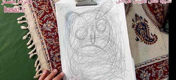 عکس ایده برای نقاشی خط خطی