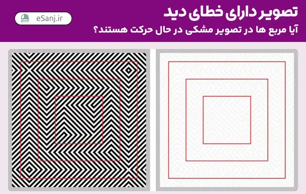 عکس خطای دید خیلی جالب