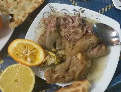 عکس سفره کله پاچه