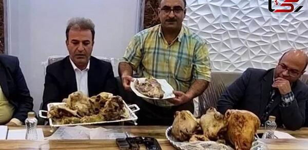 عکس سفره کله پاچه
