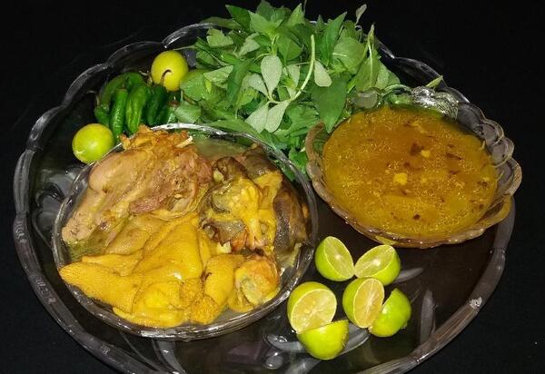 عکس سفره کله پاچه