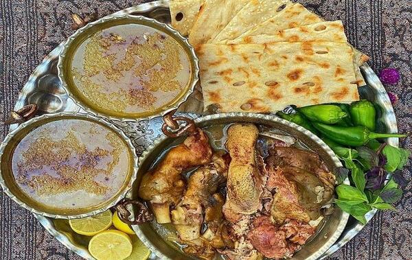 عکس سفره کله پاچه